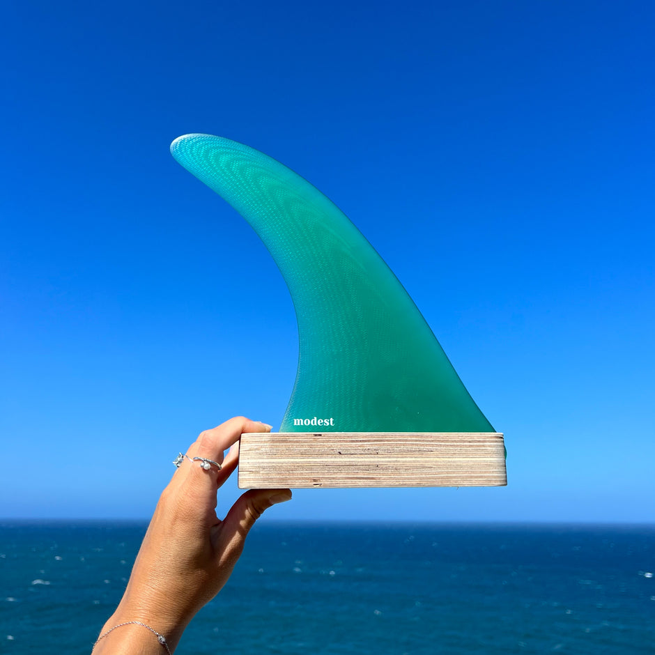 Single Fin Block Longboard single fins for everyday surfers - modest fins