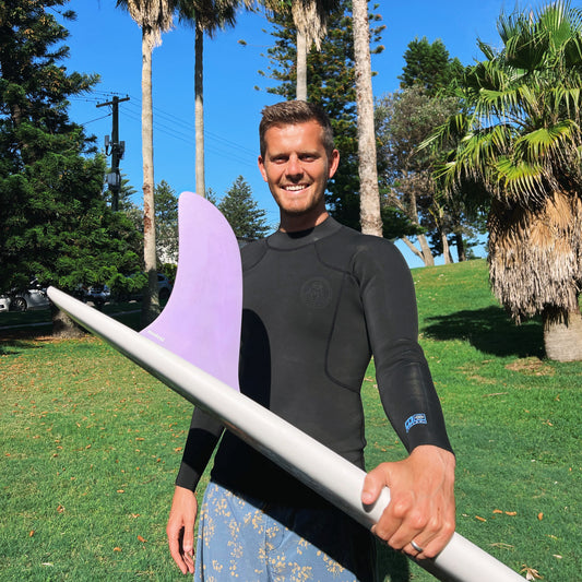 Lavender - Stable longboard fin